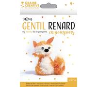 Kit Pompon - Renard - 10 x 7 cm