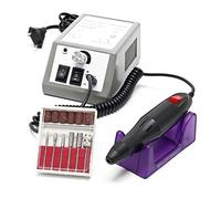 Kit Ponceuse électrique pour ongles Lime Prothésiste ongulaire 6 Embouts Manucure Pédicure Soins
