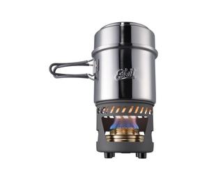 Kit popote Esbit Set de cuisson Esbit 985ml Inox avec brûleur (Cs985st) TU