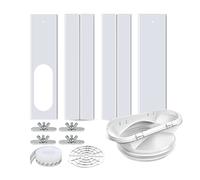 Kit portatif universel 2 en 1 joint pour climatiseur fenêtre, tuyau d'échappement et sécheuse, avec 4 joints