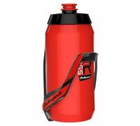 Kit porte bidon Pro + gourde Polisport R550 Rouge