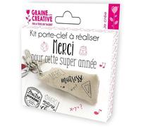Kit porte-clés à réaliser - Cadeau de Maîtresse/ maître