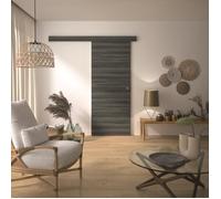 Kit Porte Coulissante - OPTIMUM - MILANO2 - H 204 x 83 x 3,6 cm, MDF, Haute qualité, Installation facile