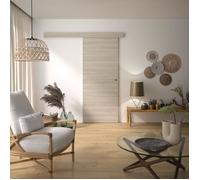 Kit Porte Coulissante - OPTIMUM - VERONE2 - H 204 x 83 x 3,6 cm, MDF, Haute qualité, Installation facile