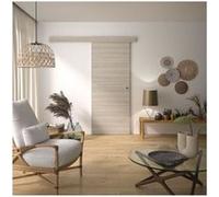 kit porte coulissante - - verone2 - h 204 x 83 x 3,6 cm, mdf, haute qualité, installation facile