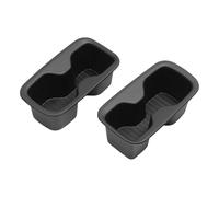 kit Porte-gobelet Auto Porte-gobelet Latéral Porte Voiture Plateau Rangement Accessoires D'intérieur Compatible avec Hyundai pour Santa Fe 6 7 Sièges 2024 2025
