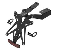 Kit Porte-Plaque Réglable LighTech Pour Yamaha TMAX 530 2017-2019 Noir