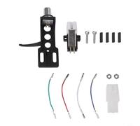 Kit porte-stylet avec cartouche stylet 4 broches et boîtier pour tourne-disque LP compatible avec phonograph équipement audio