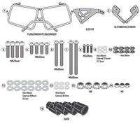 Kit Porte-Valise Latéral, GIVI PLO6423MK Pour Monokey, Tiger 1200 GT/Rally Explo