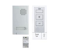 AIPHONE Kit interphone en saillie 2 fils intégral extra-plat - DBS1AP
