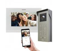 Kit portier vidéo 1 appel avec écran 7" - Wifi - Soul Access GOLMAR