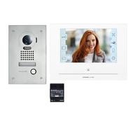 Kit portier Vidéo AIPHONE - Platine encastrée - module Wi-Fi intégré - JOS1FW 130414