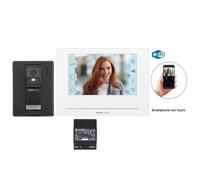 Kit portier vidéo connecté Aiphone JOS1AW - Platine saillie IP54 et Moniteur 7’’ tactile Wi-Fi - AIPHONE JOS1AW