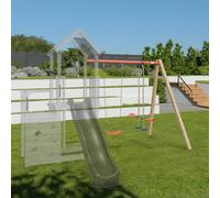 Kit Portique Balançoire Xchange Player - Extension Aire De Jeux Pour Enfants Bois TU