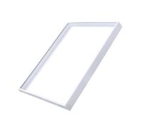 Kit pose en saillie pour dalle led 60 x 60 cm ALU blanc laqué