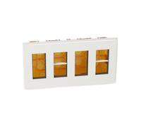 Legrand 078874L Mosaic Kit Poste de Travail Encastré pour 4x4 Modules