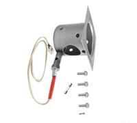 Kit Pot de Feu et Allumeur pour Traeger pour pitboss - Acier 14 Gauge 7 Trous d'Air Remplacement Foyer Grille à Pellets(A)