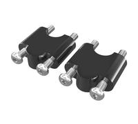 kit Potence Supports De Guidon Moto, Pinces Fixation, Adaptateurs, Rehaussement pour Raptor 700 700R ÉDITION SPÉCIALE 2016-2024 Support de Guidon(Noir)