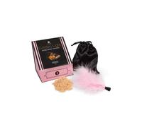 Kit poudre comestible chocolat aphrodisiaque et plumeau - Secret Play