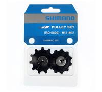 Kit de 2 galets dérailleur arrière Shimano 105 11 vitesses RD-5800 - Noir noir G