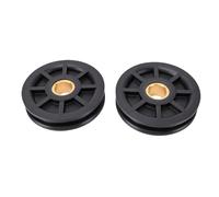 Kit Poulie Inférieure pour Pont élévateur 2 Colonnes, Galet | Remplacement direct pièce auto, roulement acier intégré, robuste équipement atelier