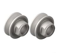 Kit Poulie Moteur 2PCS pour Machine à Coudre 55mm | Finition soignée, métal résistant, diamètre 40mm, durabilité accrue, pour machines industrielles(40mm)