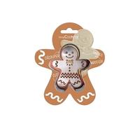 Kit pour biscuit Bonhomme en pain d'épices