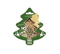 Kit pour biscuit sapin - Emporte-pièce + Embosseur bois