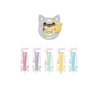 Kit pour biscuits en relief Chat + 5 stylos choco pastel