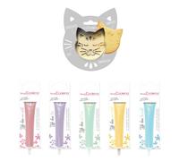 Kit pour biscuits en relief Chat + 5 stylos choco pastel Scrapcooking