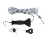 Kit pour clôture électrique Ako E-line Noir 4,5/9 m