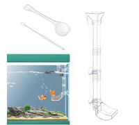Kit pour crevettes : tube d'alimentation de précision pour aquarium, ensemble d'outils pour crevettes et poissons, comprend une cuillère doseuse et une brosse de nettoyage, matériau PC