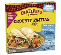 KIT POUR CROUSTI'FAJITAS SANS PIMENT OFFRE DÉCOUVERTE 521G, OLD EL PASO, LOT DE 3