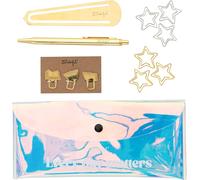 Kit Pour Décorer Ton Agenda 2025 - Every Day Matters - Comprend 1 Stylo À Encre Bleue Et 3 Trombones