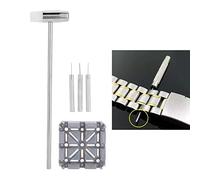 Kit pour démonter les maillons du bracelet d’une montre, marteau perforateur inclus, réparation de montres