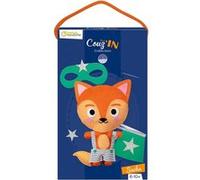 Kit pour doudou en feutrine "Maxi Couz'In" - Sacha le renard - H 32 cm