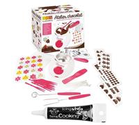 Kit pour fondue au chocolat + Stylo de glaçage noir Scrapcooking