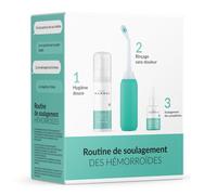 Kit pour hémorroïdes avec huile apaisante post-partum grossesse soin intime naturel caroubier calendula camomille Aloe Vera Centella Asiatique Menthol Soulagement des démangeaisons Zone Peau Sensible