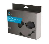 Kit pour intercom Cardo support base double micro, écouteur pour scala rider PackTalk