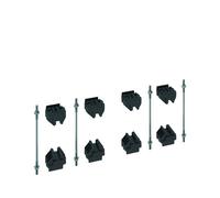 Kit pour jeu de barres, quadro.evo 4x(1 barre de 10mm) - HAGER UC8110BB