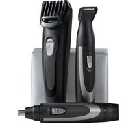 Kit pour la barbe - REMINGTON - The Works - Tondeuse auto-affûtée - Peigne réglable - Autonomie 45 min - USB