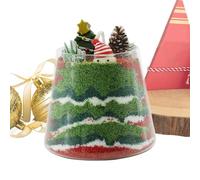 Kit pour la fabrication de bougies DIY - parfumée d'arbre de Noël | Bougies parfumées de Noël dans un pot pour adultes, vacances, maison, yoga, relaxation, décoration, spa, salle de bain
