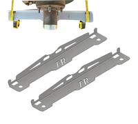 Kit pour l'alignement des | Lot de 2 plaques de réparation de pneus - pour rail équilibré - Pour une utilisation dans un atelier à domicile pour voiture, moto, camion, garage et