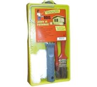 Kit pour lasure - SAVY - Bac à peinture, manchons et pinceaux inclus