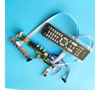 Kit pour LP156WH3(TL)(S1) HDMI USB télécommande VGA 15.6 ""TV AV 40 broches LVDS carte de contrôle, panneau d'affichage LCD LED 1366X768