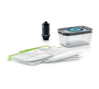 Kit pour mise sous vide - BOSCH - MSEV6FS1 - Boîte sous vide avec bac 1 L - 3 sacs de 1,2 L + 3 sacs de congélation (3,8 L)