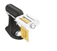 KitchenAid Accessoire Pâtes 3-en-1 Plastique, Laminoir, Coupe-Spaghetti et Coupe-Fettuccine, Compatible Robots KitchenAid, Plastique