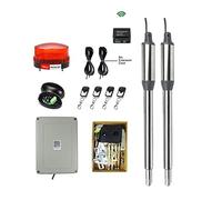 Kit pour Portail Ouvre-porte automatique à double battant, ouvre-porte électrique avec télécommande for porte industrielle et résidentielle(PKM C01 C)