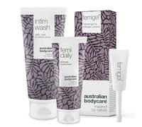 Kit pour soins intimes | 3 Produits pour Soins Intimes | Aide à Réduire la Sécheresse, les Démangeaisons et les Rougeurs | Comprend: Intim Wash (200ml), Femi Daily (100ml) et Femigel (5x5ml)