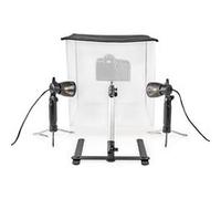 Nedis Kit de studio photo LED 40 x 40 cm 6500 K repliable